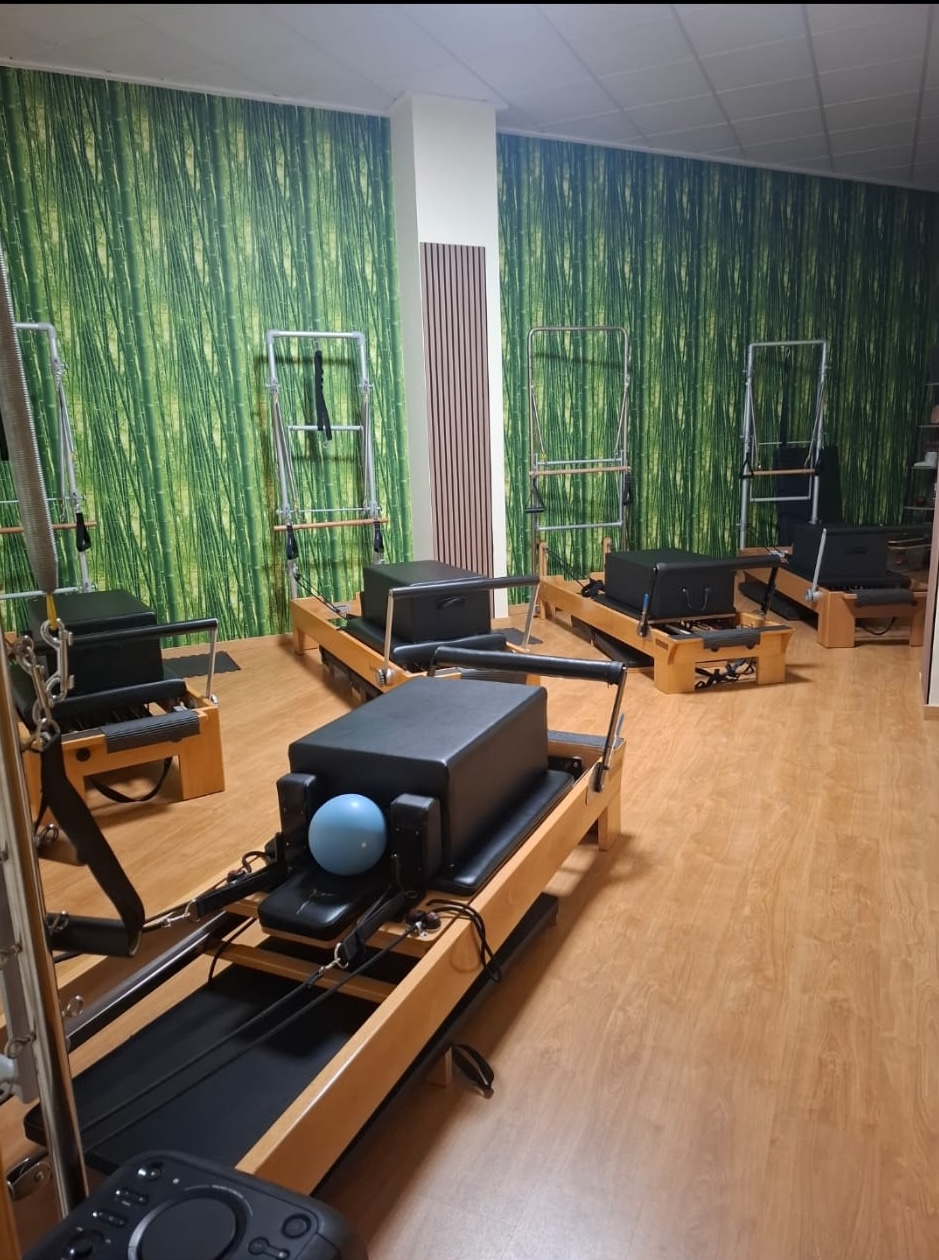 Pilates en máquina reformer